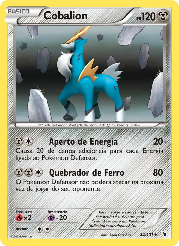 Cobalion Vitórias Nobres 84/101