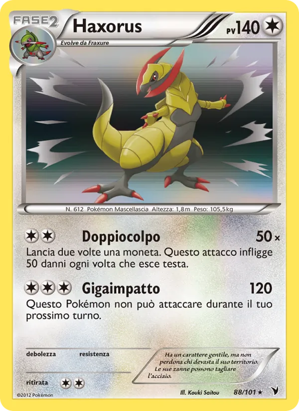 Haxorus Vittorie Regali 88/101