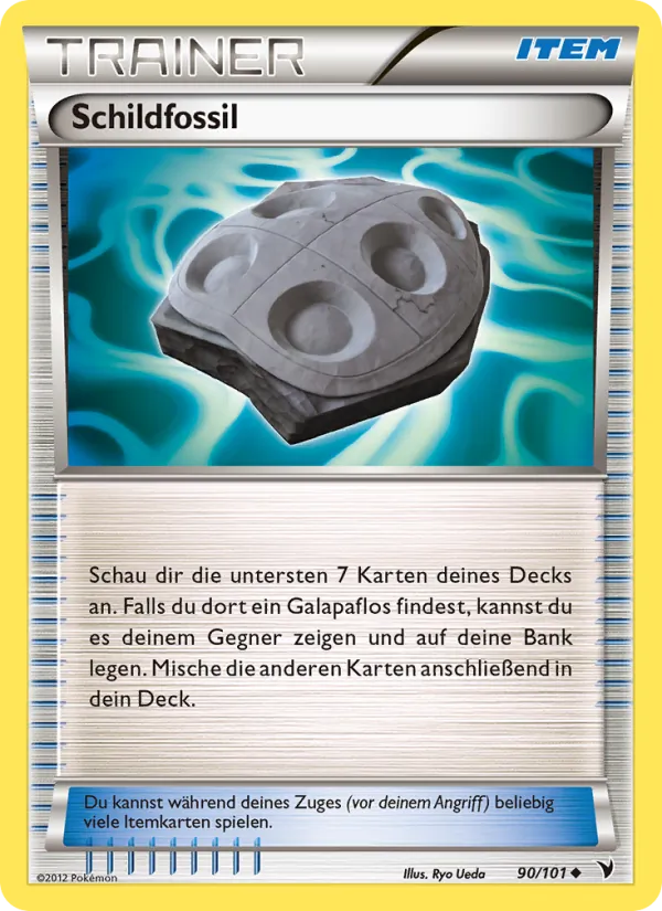 Schildfossil Königliche Siege 90/101