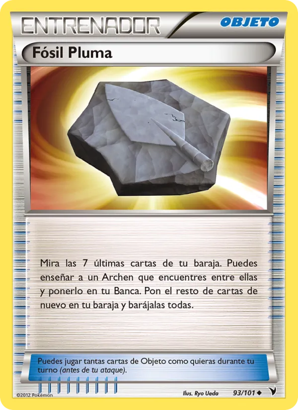 Fósil Pluma Nobles Victorias 93/101