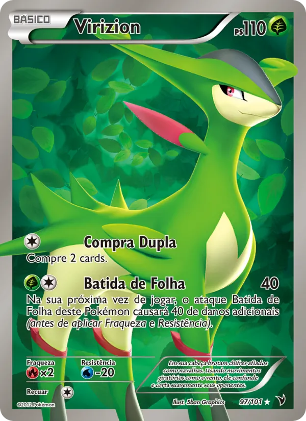Virizion Vitórias Nobres 97/101