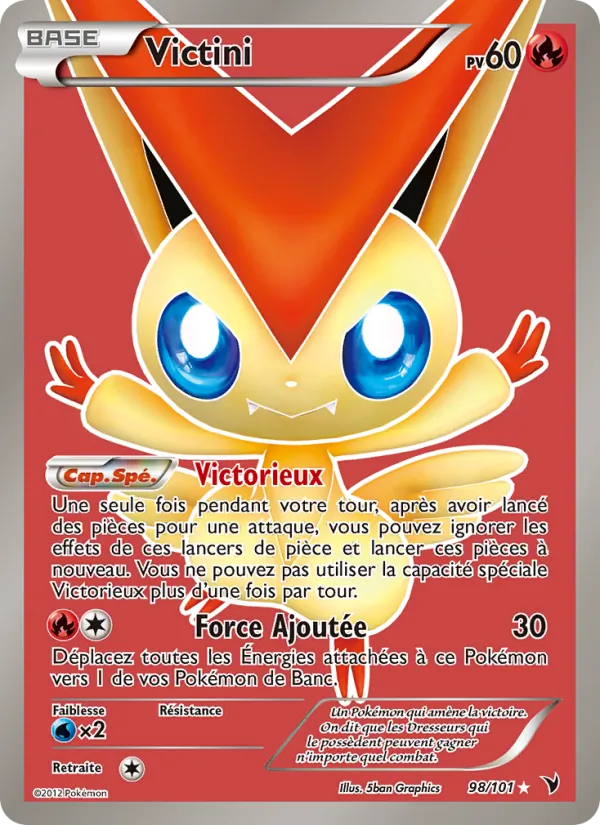 Victini Nobles Victoires 98/101