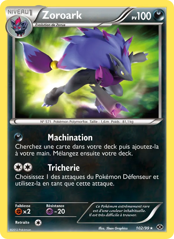 Zoroark Destinées Futures 102/99