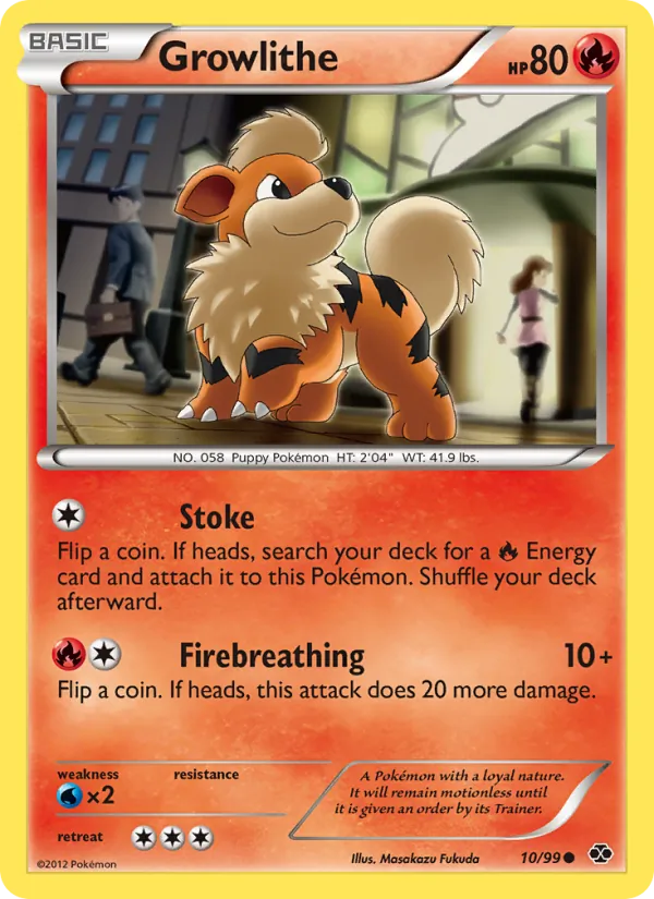 Growlithe Next Destinies 10/99