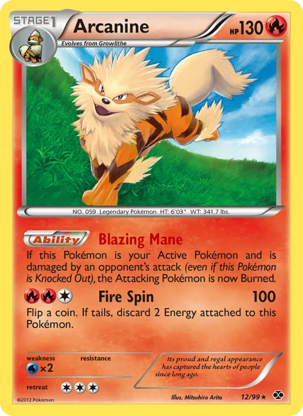 Arcanine Next Destinies 12/99