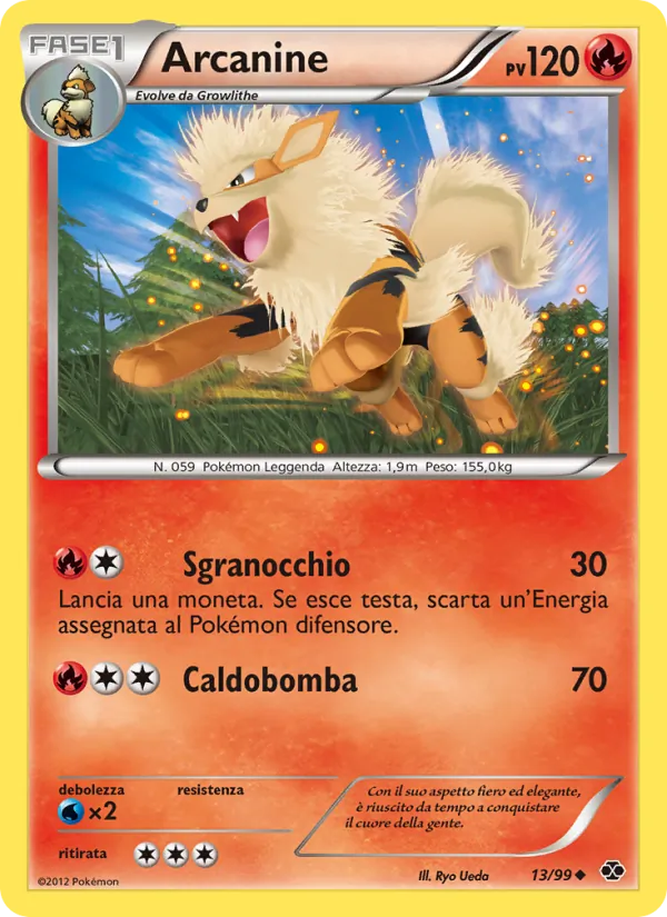 Arcanine Destini Futuri 13/99