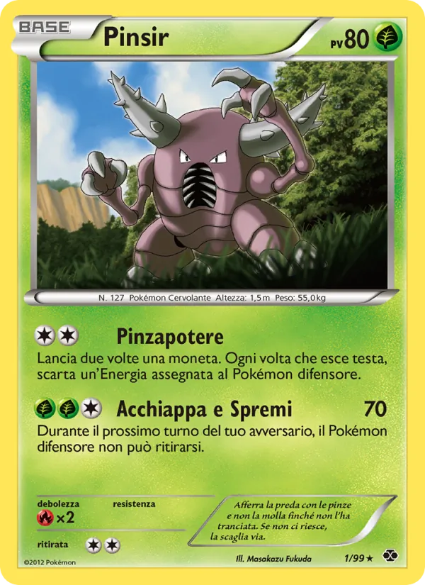 Pinsir Destini Futuri 1/99