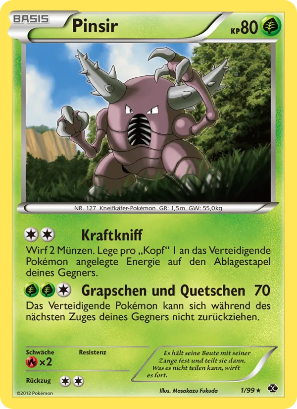 Pinsir Kommende Schicksale 1/99