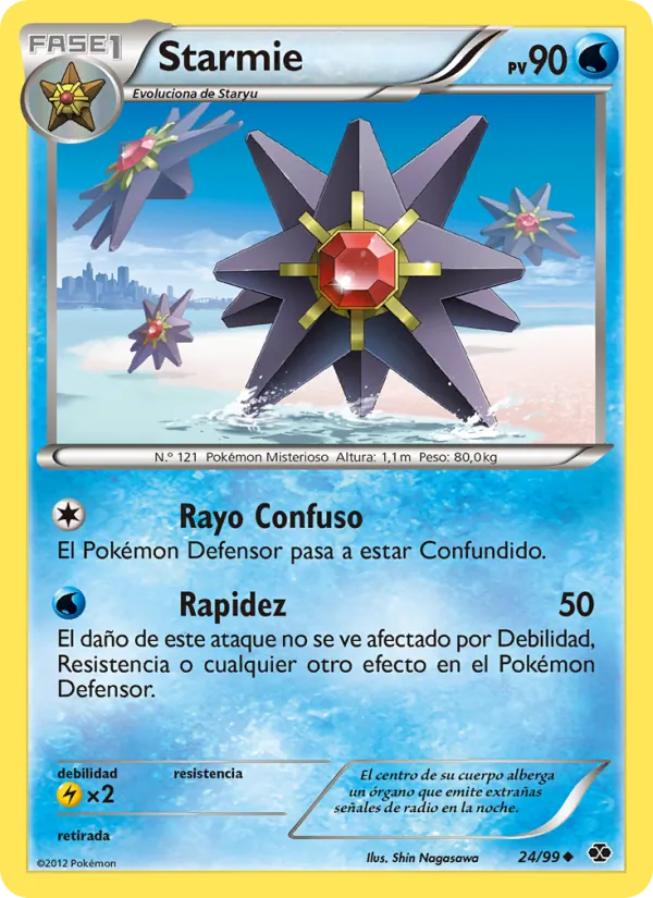 Starmie Próximos Destinos 24/99