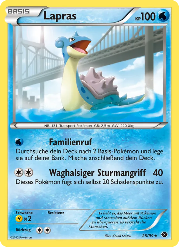 Lapras Kommende Schicksale 25/99