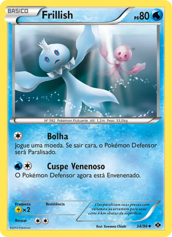 Frillish Próximos Destinos 34/99