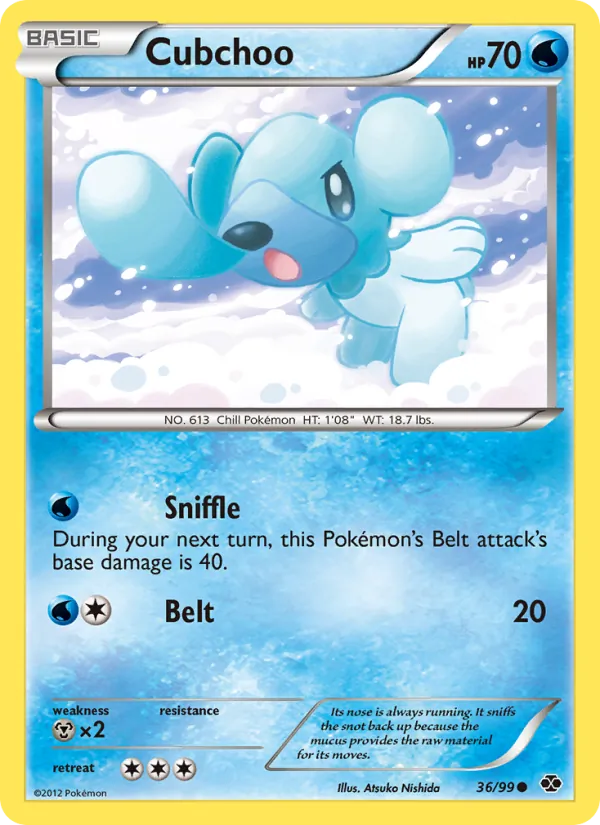 Cubchoo Next Destinies 36/99