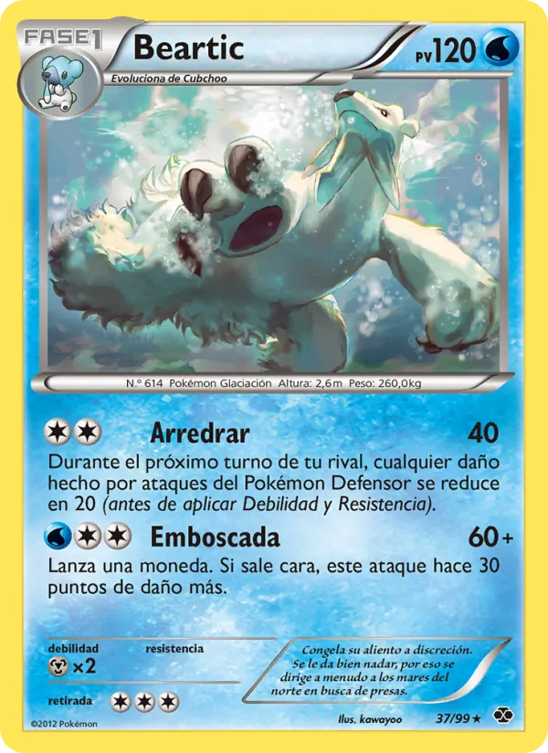 Beartic Próximos Destinos 37/99