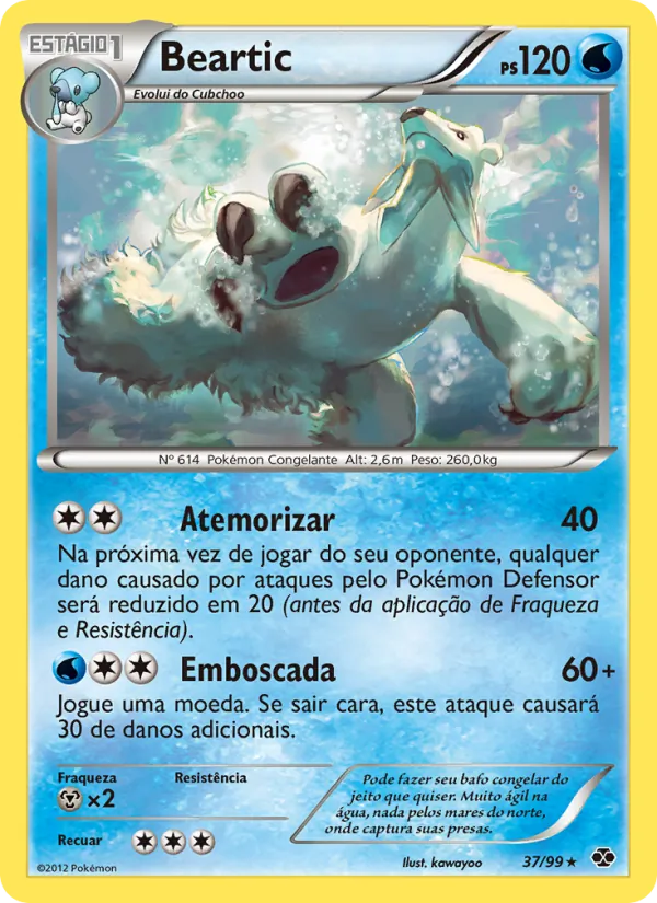 Beartic Próximos Destinos 37/99
