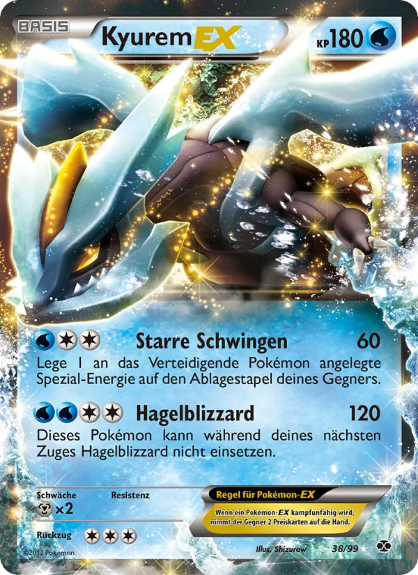 Kyurem-EX Kommende Schicksale 38/99