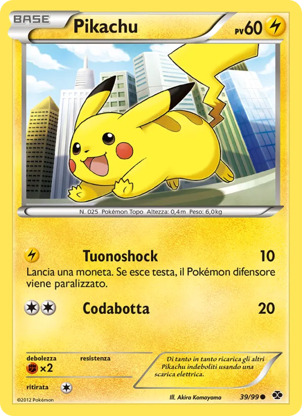Pikachu Destini Futuri 39/99