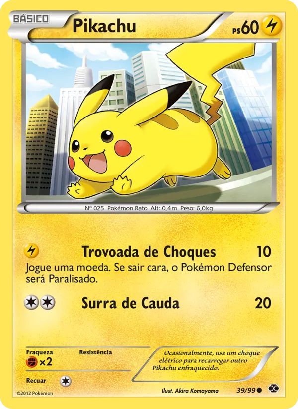 Pikachu Próximos Destinos 39/99
