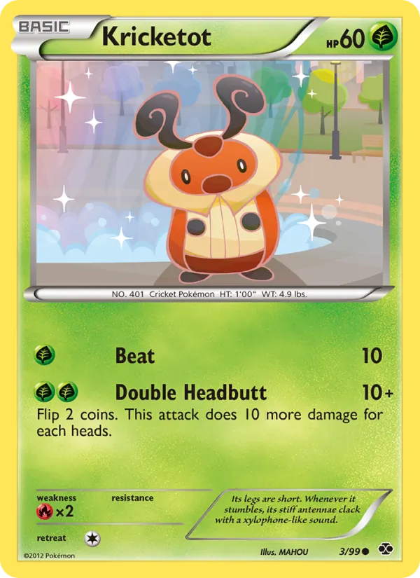 Kricketot Next Destinies 3/99