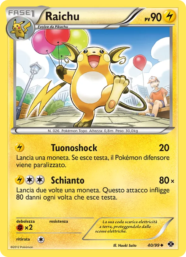 Raichu Destini Futuri 40/99