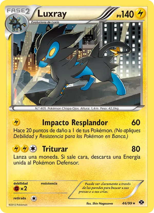 Luxray Próximos Destinos 46/99