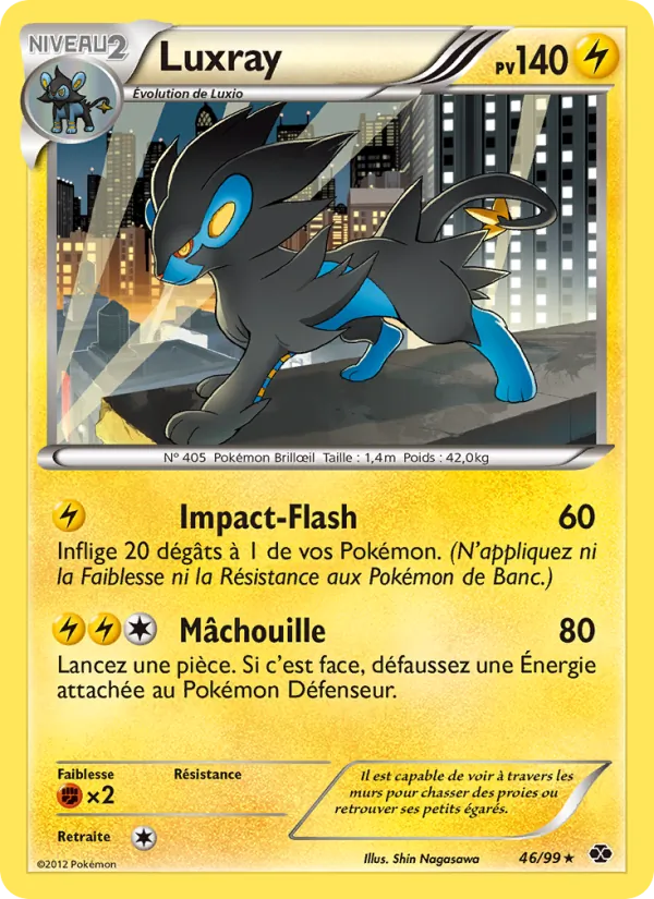 Luxray Destinées Futures 46/99