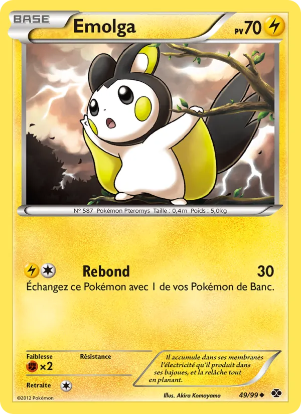 Emolga Destinées Futures 49/99