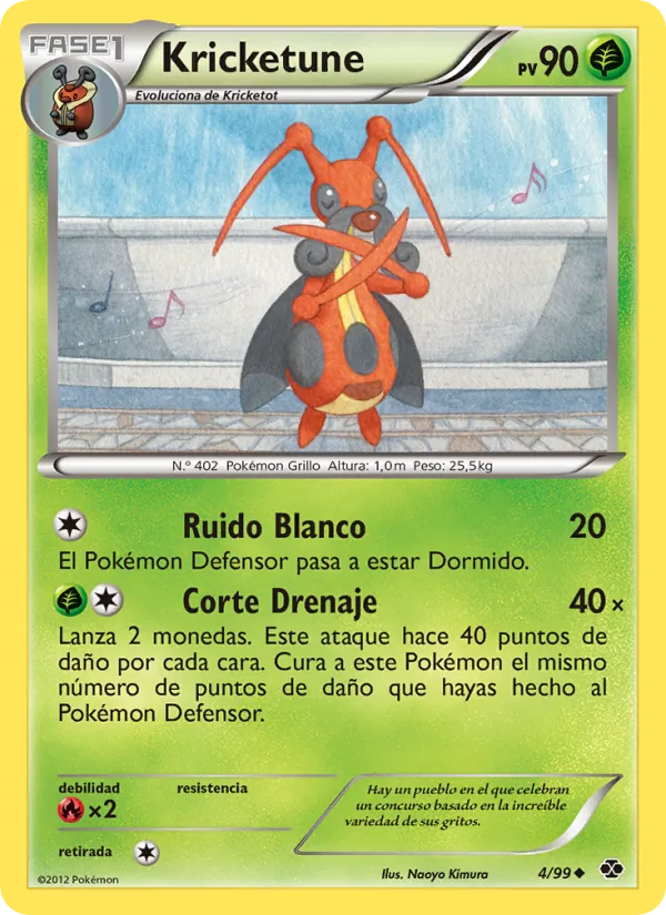 Kricketune Próximos Destinos 4/99