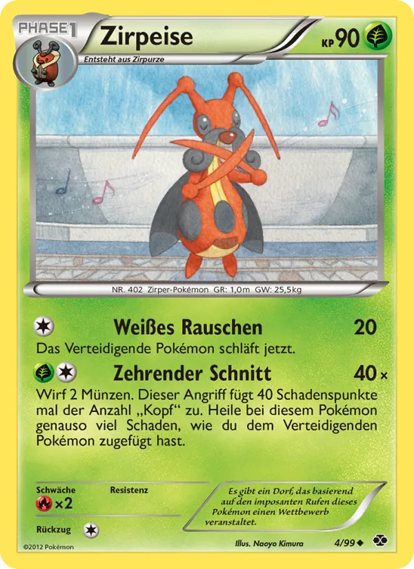 Zirpeise Kommende Schicksale 4/99
