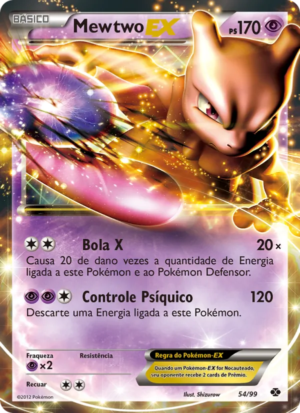 Mewtwo-EX Próximos Destinos 54/99