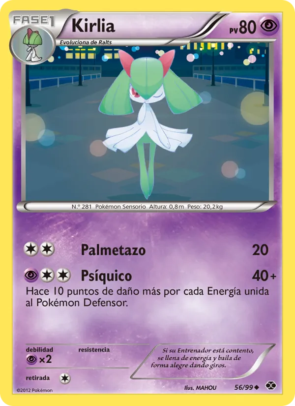 Kirlia Próximos Destinos 56/99