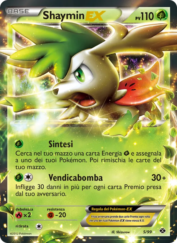 Shaymin-EX Destini Futuri 5/99