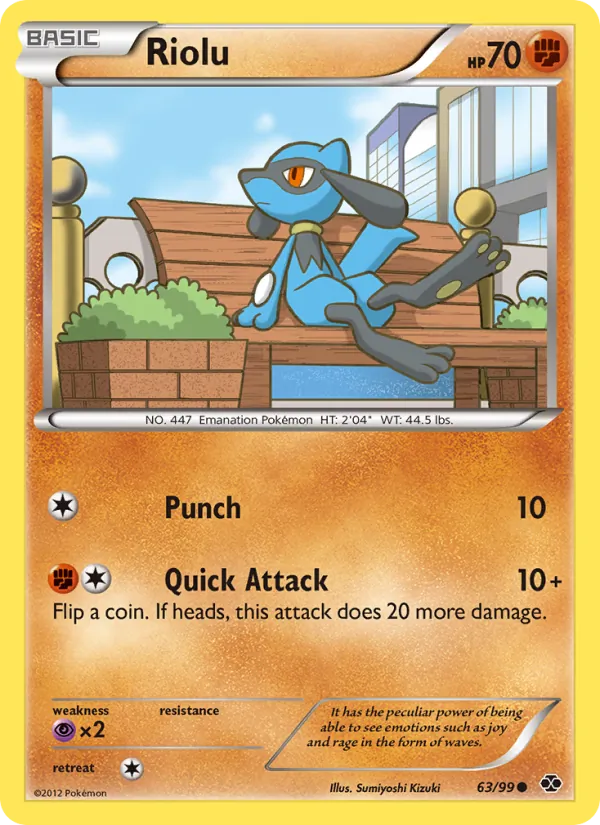Riolu Next Destinies 63/99