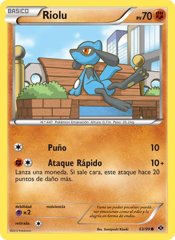 Riolu Próximos Destinos 63/99