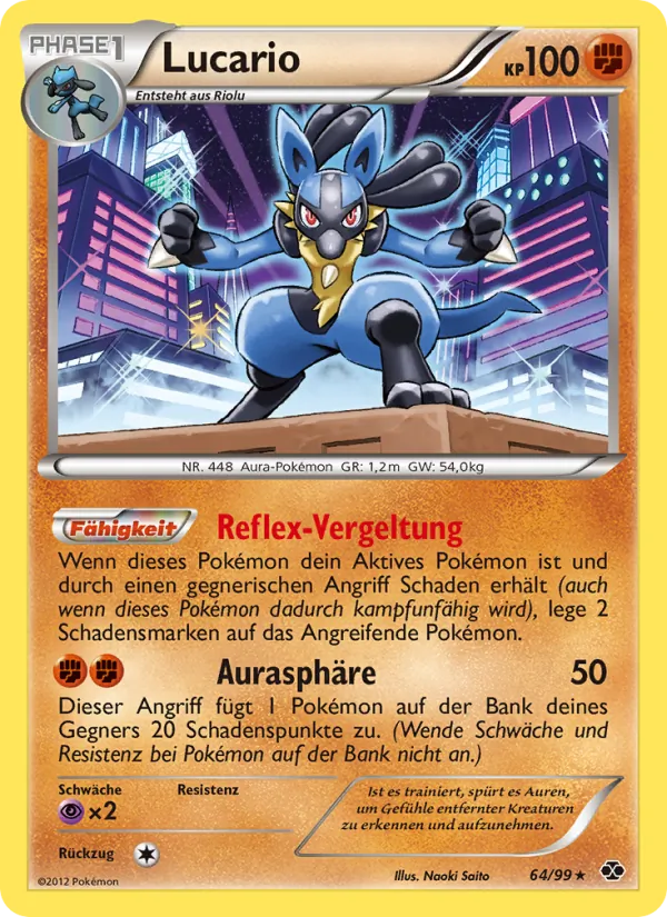 Lucario Kommende Schicksale 64/99