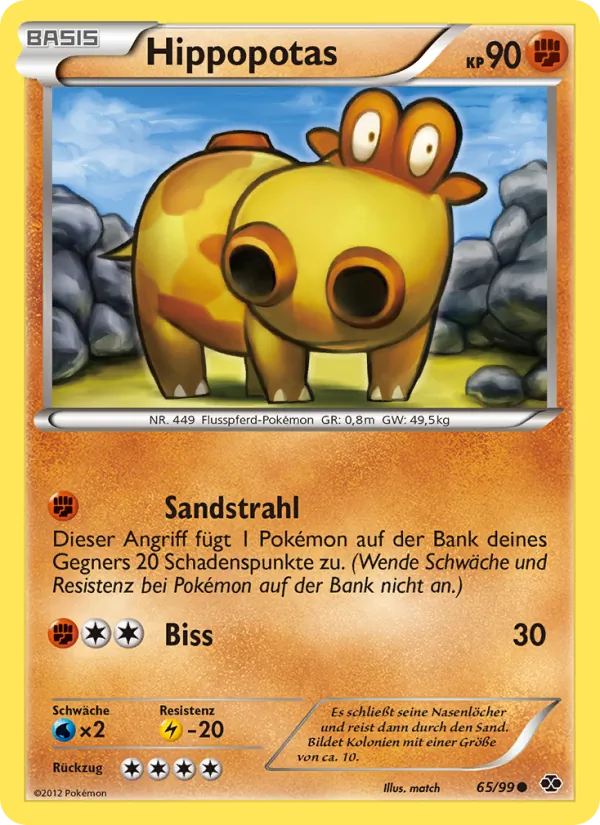 Hippopotas Kommende Schicksale 65/99