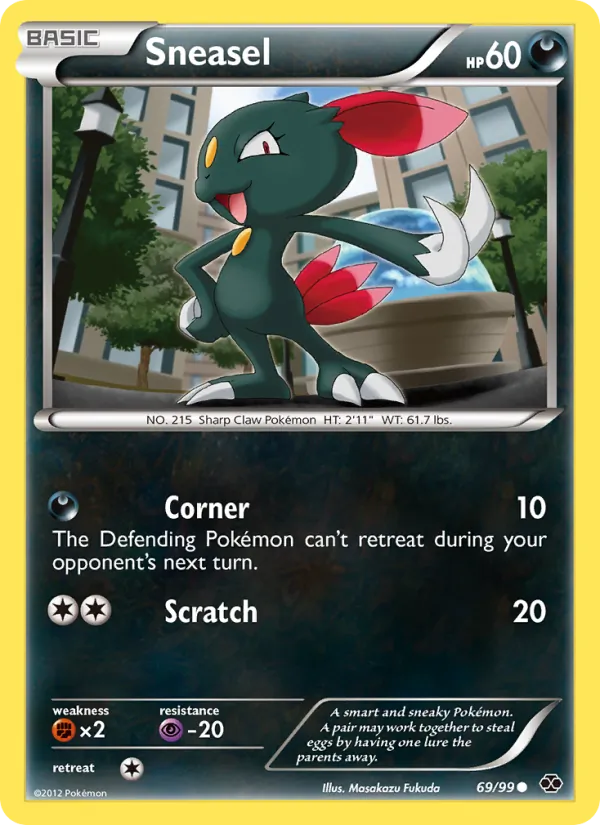 Sneasel Next Destinies 69/99