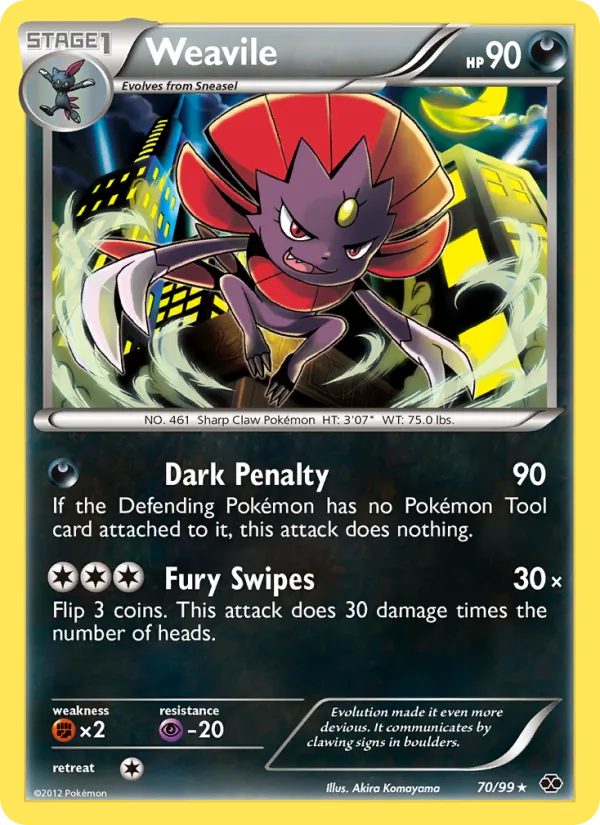 Weavile Next Destinies 70/99