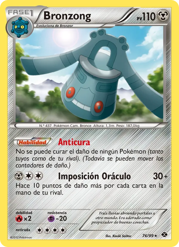 Bronzong Próximos Destinos 76/99
