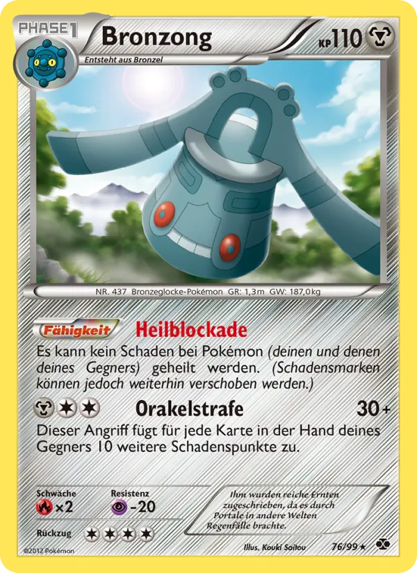 Bronzong Kommende Schicksale 76/99