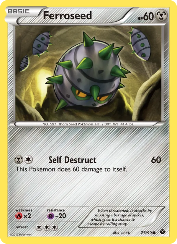 Ferroseed Next Destinies 77/99