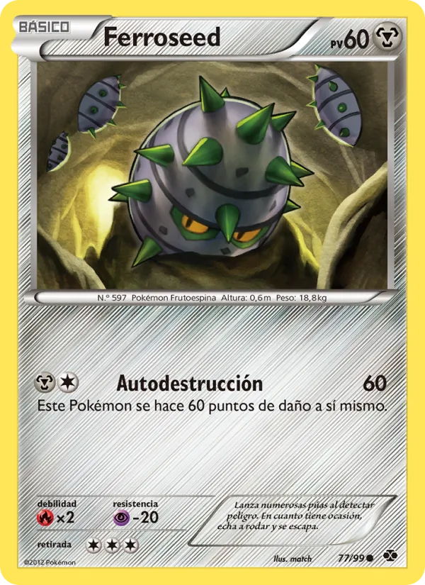 Ferroseed Próximos Destinos 77/99