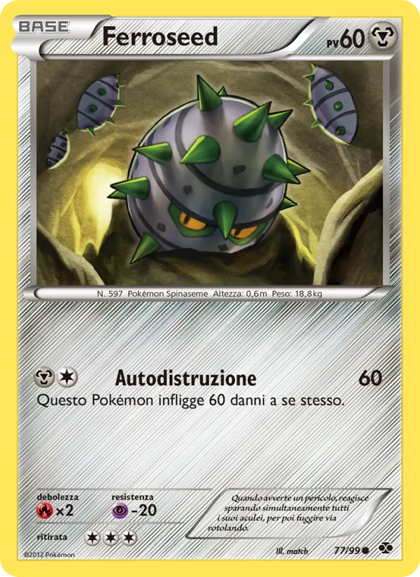 Ferroseed Destini Futuri 77/99