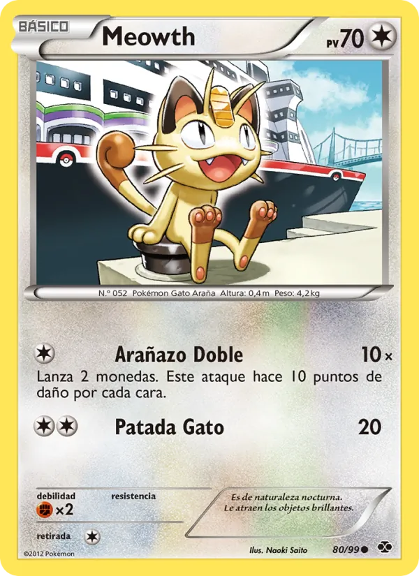 Meowth Próximos Destinos 80/99