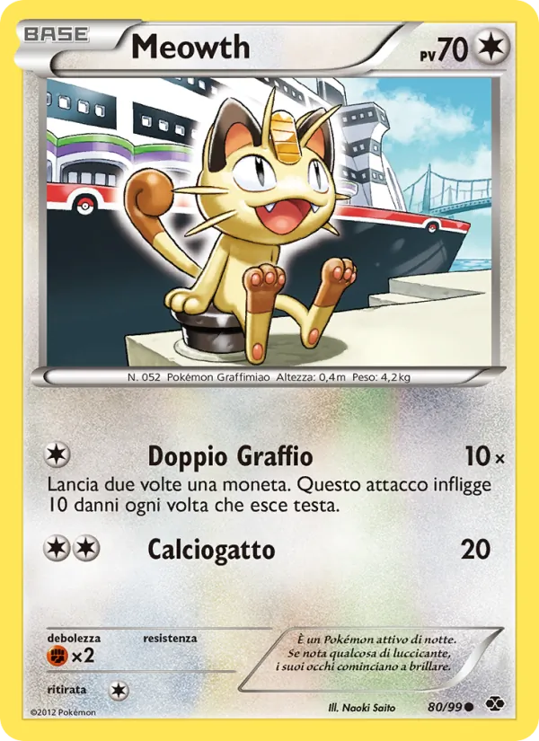 Meowth Destini Futuri 80/99