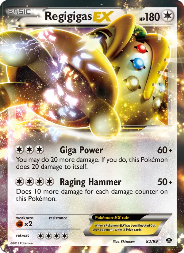 Regigigas-EX Next Destinies 82/99