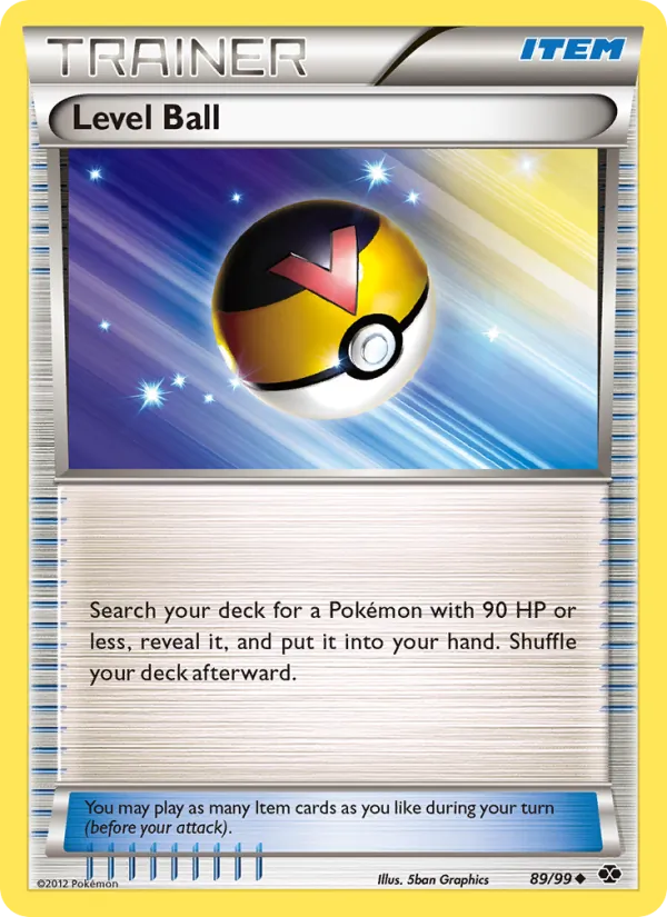 Level Ball Next Destinies 89/99