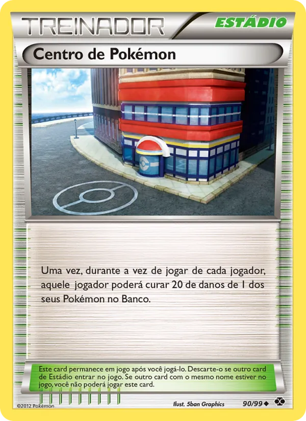 Centro de Pokémon Próximos Destinos 90/99