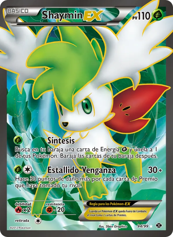 Shaymin-EX Próximos Destinos 94/99