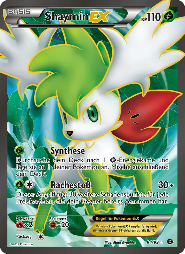Shaymin-EX Kommende Schicksale 94/99