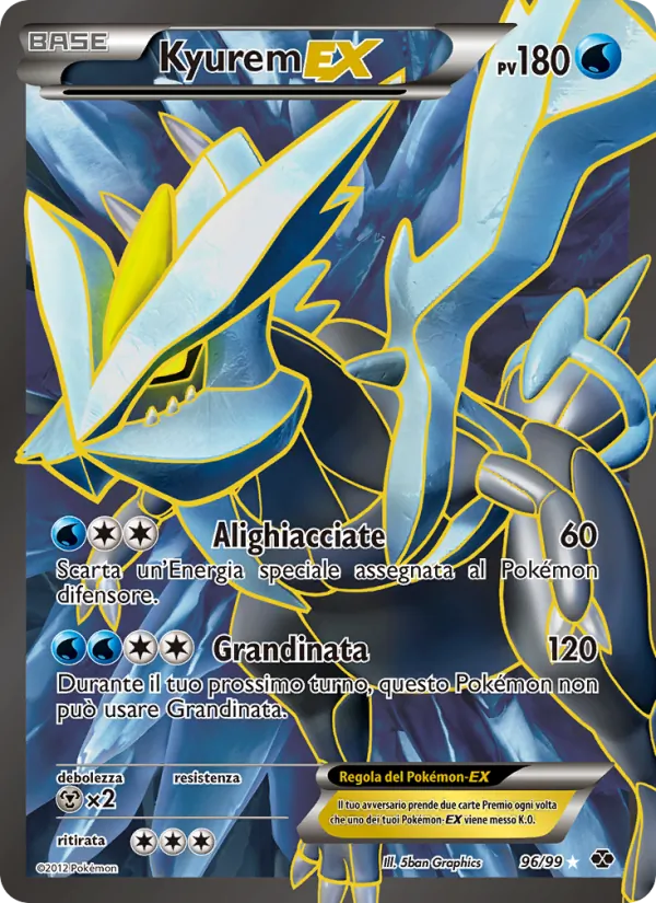 Kyurem-EX Destini Futuri 96/99